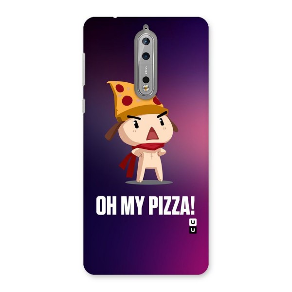 Oh My Pizza Back Case for Nokia 8