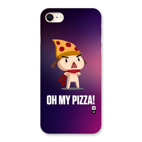 Oh My Pizza Back Case for iPhone 8