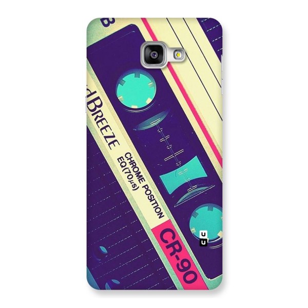 Old Casette Shade Back Case for Galaxy A9