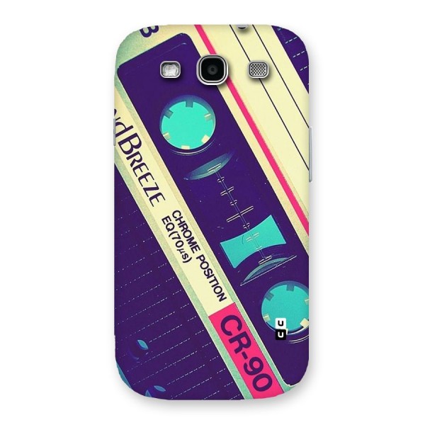 Old Casette Shade Back Case for Galaxy S3 Neo