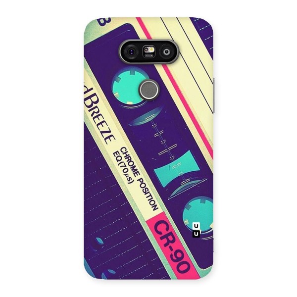 Old Casette Shade Back Case for LG G5