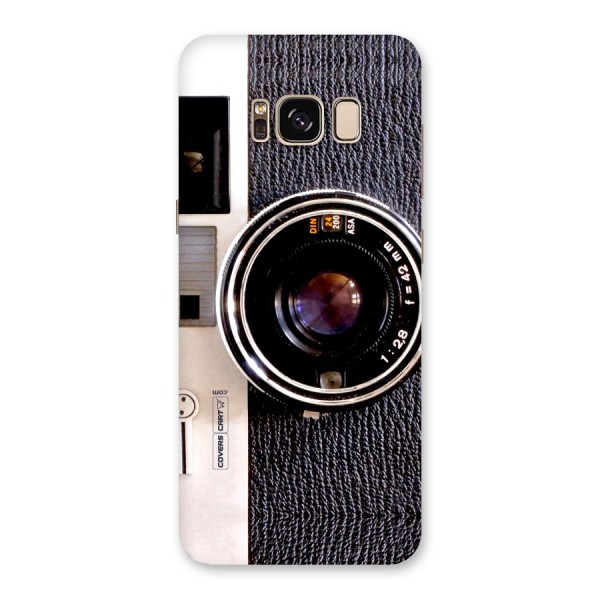 Old School Camera Back Case for Galaxy S8