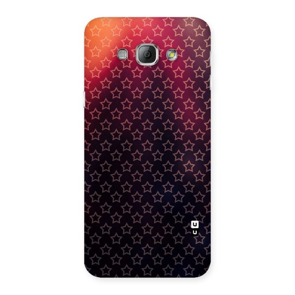 Ombre Stars Back Case for Galaxy A8