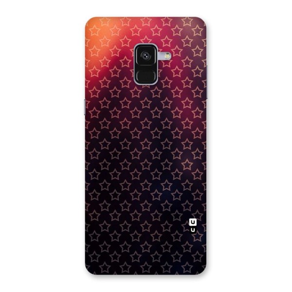 Ombre Stars Back Case for Galaxy A8 Plus