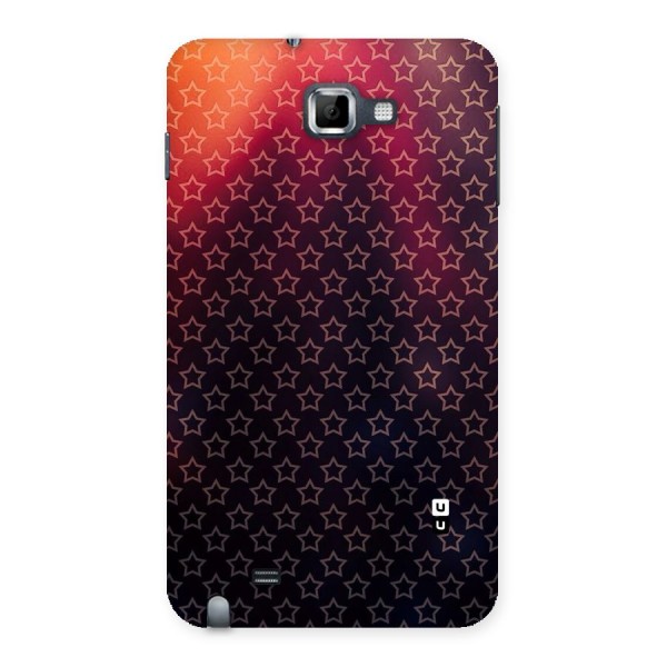 Ombre Stars Back Case for Galaxy Note