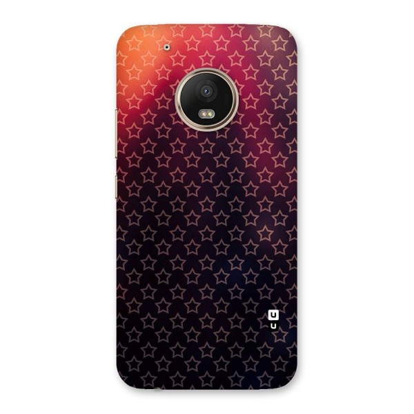 Ombre Stars Back Case for Moto G5 Plus