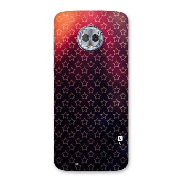 Ombre Stars Back Case for Moto G6