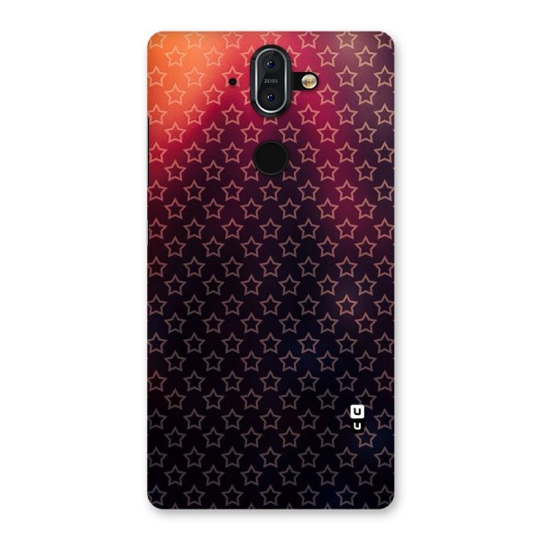 Ombre Stars Back Case for Nokia 8 Sirocco