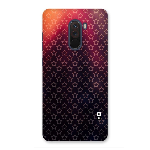 Ombre Stars Back Case for Poco F1