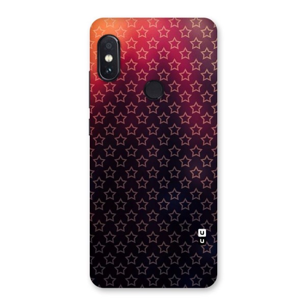 Ombre Stars Back Case for Redmi Note 5 Pro