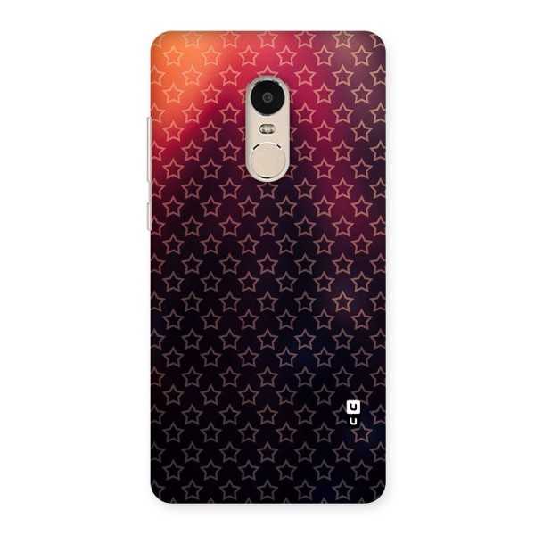 Ombre Stars Back Case for Xiaomi Redmi Note 4