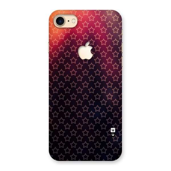 Ombre Stars Back Case for iPhone 7 Apple Cut