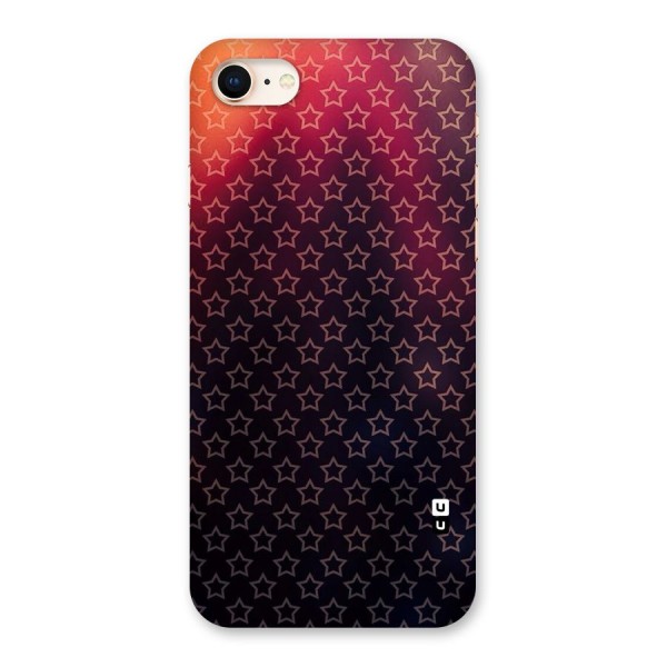 Ombre Stars Back Case for iPhone 8