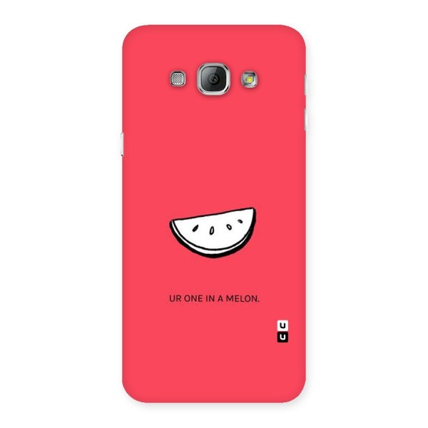 One In Melon Back Case for Galaxy A8