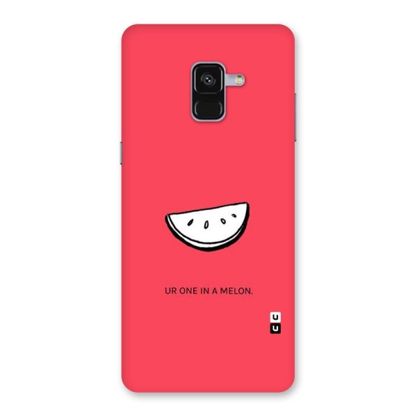 One In Melon Back Case for Galaxy A8 Plus