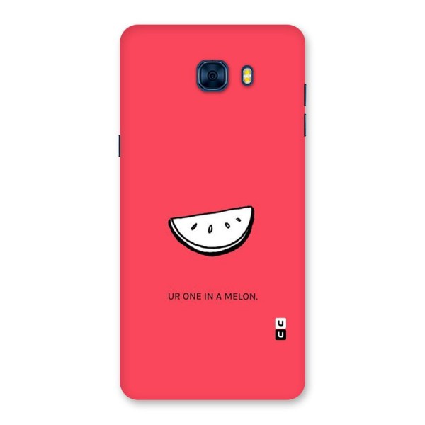 One In Melon Back Case for Galaxy C7 Pro