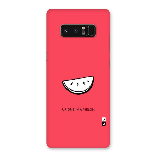 One In Melon Back Case for Galaxy Note 8