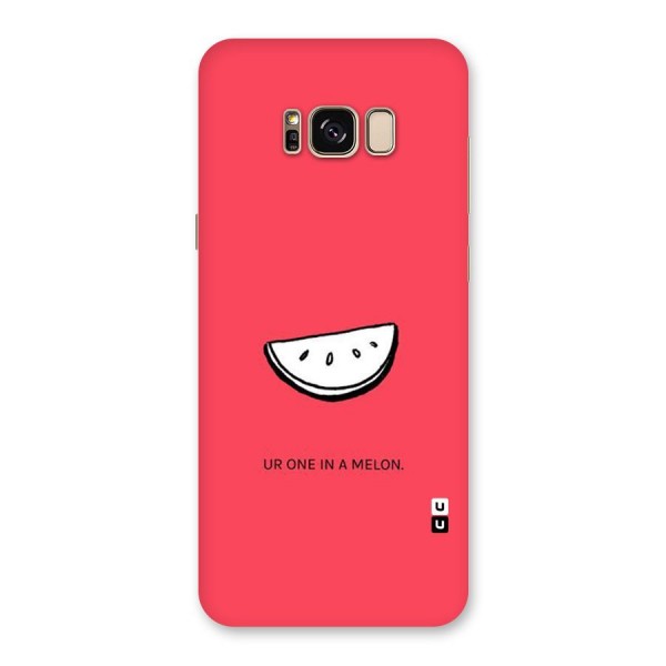 One In Melon Back Case for Galaxy S8 Plus