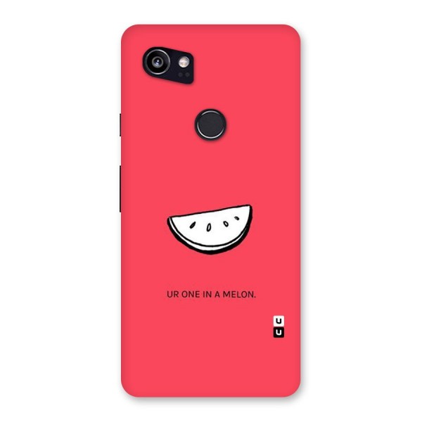 One In Melon Back Case for Google Pixel 2 XL