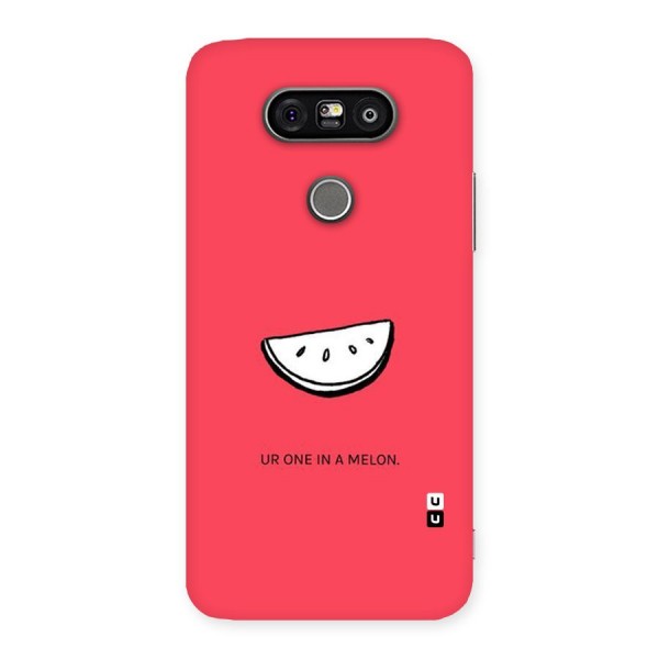 One In Melon Back Case for LG G5