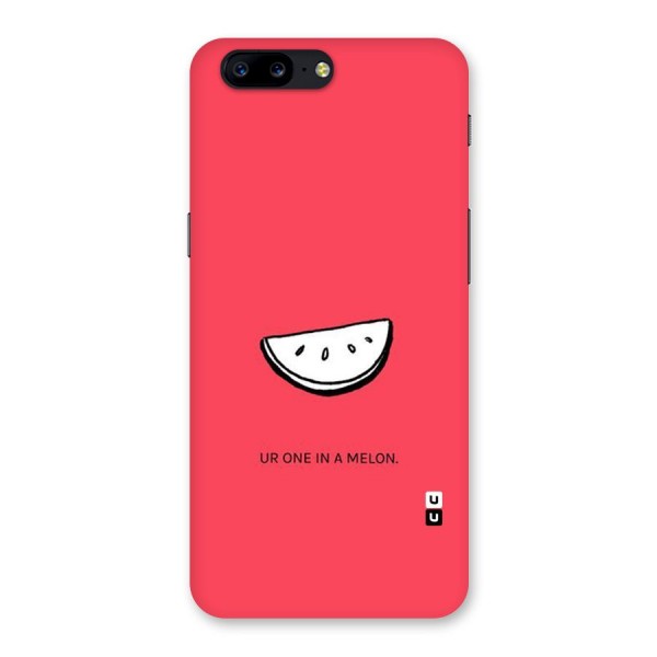 One In Melon Back Case for OnePlus 5