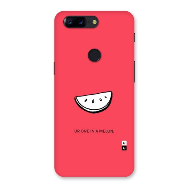 One In Melon Back Case for OnePlus 5T