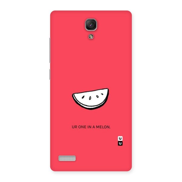 One In Melon Back Case for Redmi Note