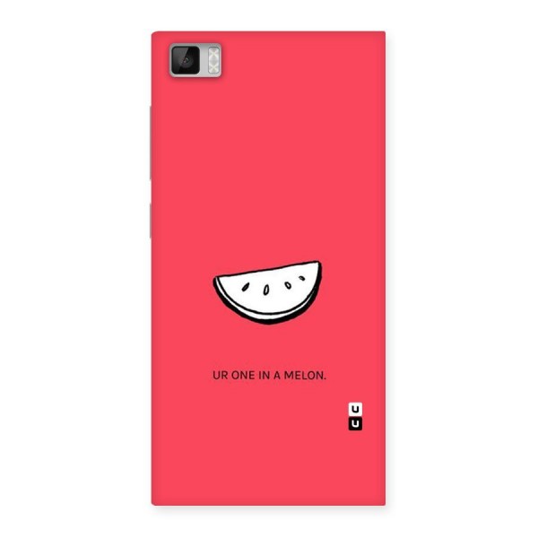 One In Melon Back Case for Xiaomi Mi3