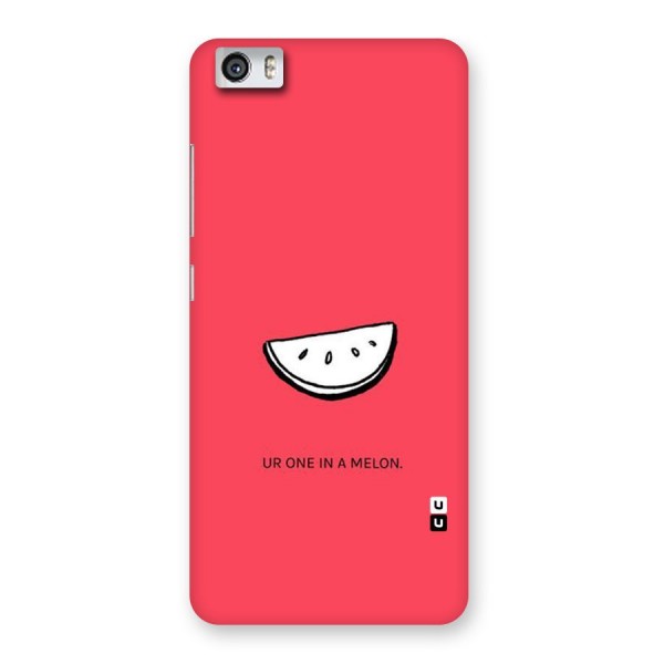 One In Melon Back Case for Xiaomi Redmi Mi5