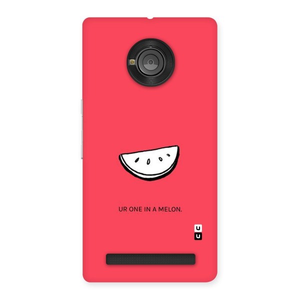 One In Melon Back Case for Yu Yuphoria