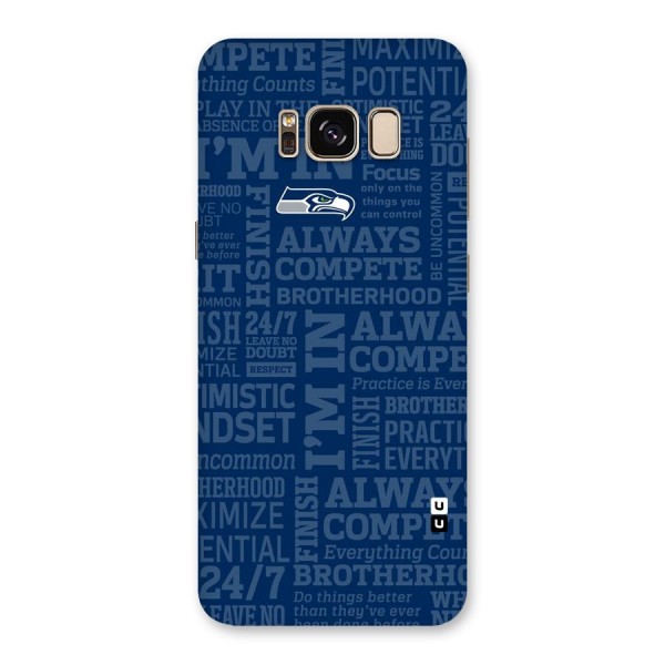 Optimistic Blue Back Case for Galaxy S8