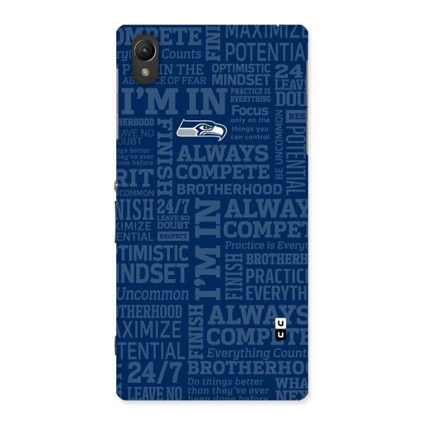 Optimistic Blue Back Case for Sony Xperia Z1