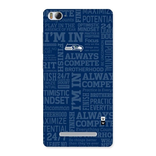 Optimistic Blue Back Case for Xiaomi Mi4i