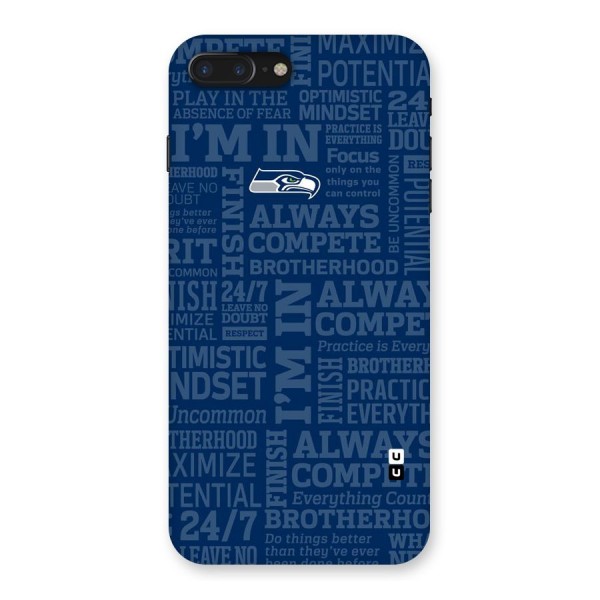 Optimistic Blue Back Case for iPhone 7 Plus