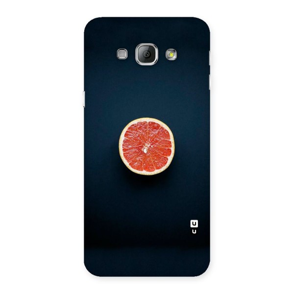 Orange Design Back Case for Galaxy A8