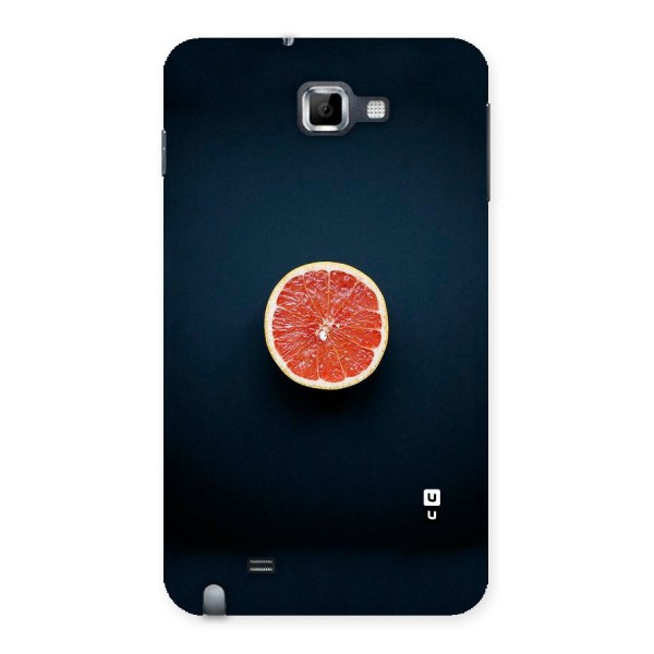 Orange Design Back Case for Galaxy Note