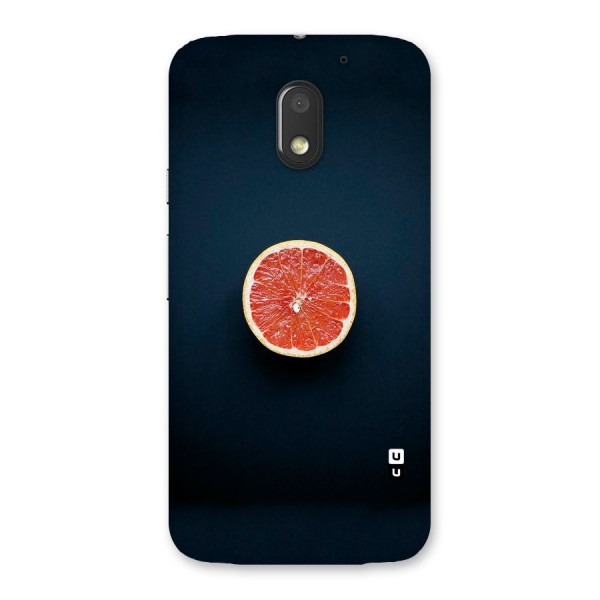 Orange Design Back Case for Moto E3 Power