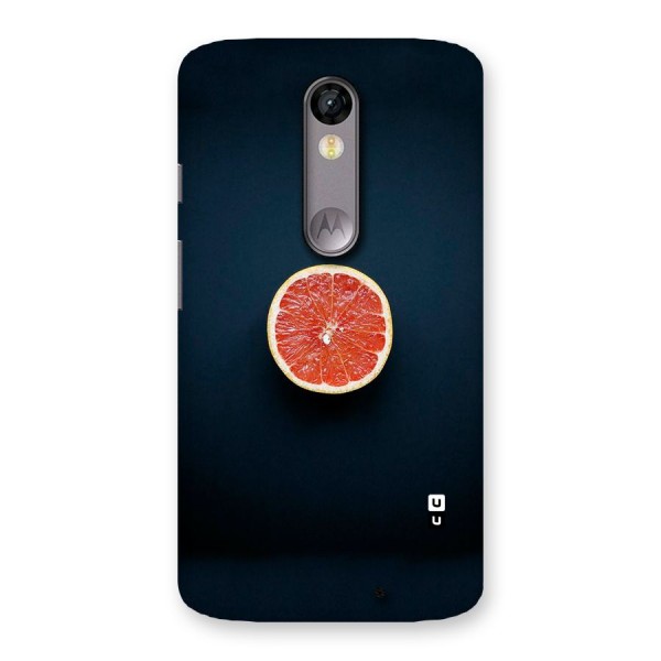 Orange Design Back Case for Moto X Force