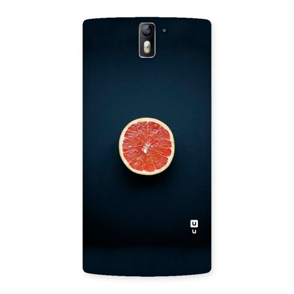 Orange Design Back Case for One Plus One