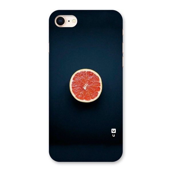 Orange Design Back Case for iPhone 8