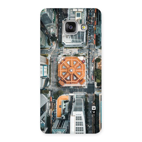 Orange Dome Back Case for Galaxy A3 2016