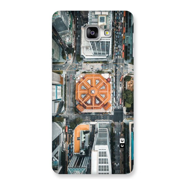 Orange Dome Back Case for Galaxy A9