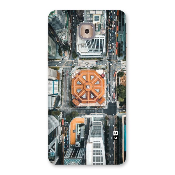 Orange Dome Back Case for Galaxy J7 Max