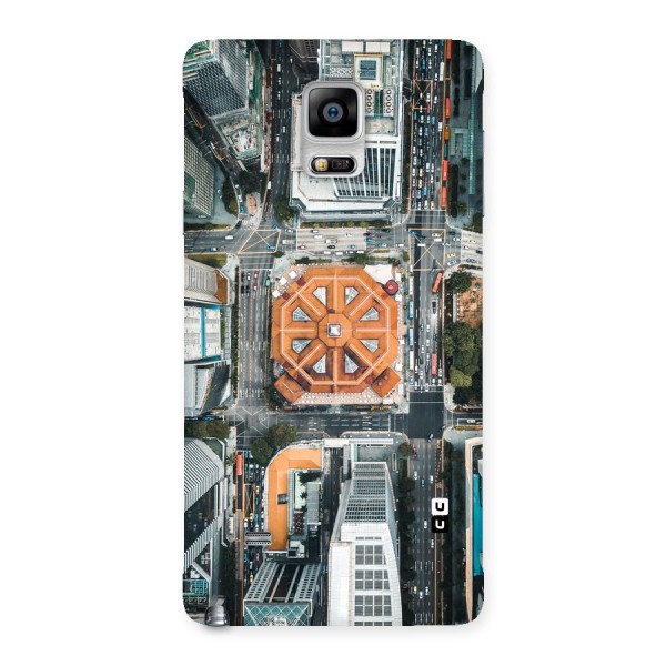 Orange Dome Back Case for Galaxy Note 4