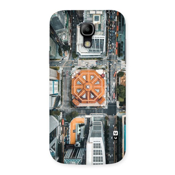 Orange Dome Back Case for Galaxy S4 Mini