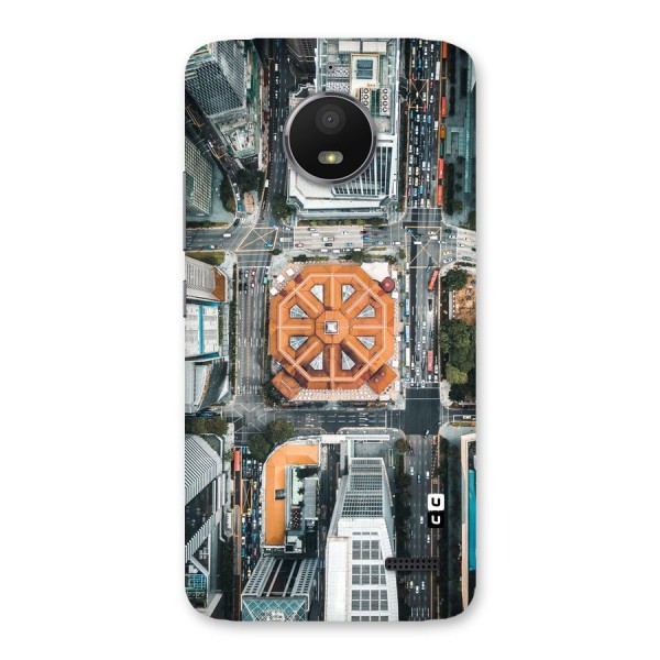 Orange Dome Back Case for Moto E4