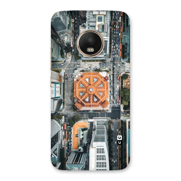 Orange Dome Back Case for Moto G5 Plus