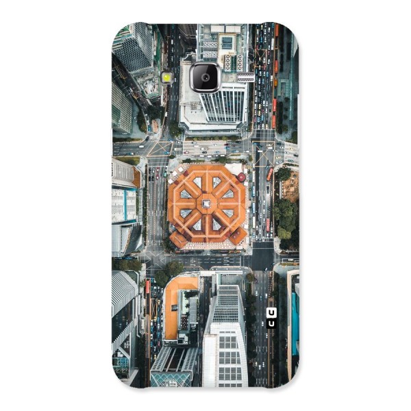 Orange Dome Back Case for Samsung Galaxy J5