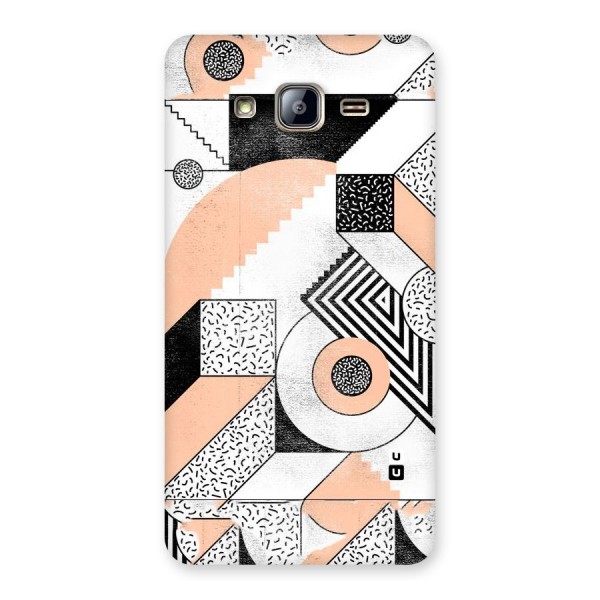 Orange Zig Zag Back Case for Galaxy On5