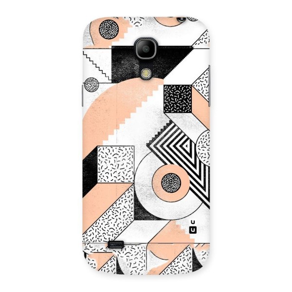 Orange Zig Zag Back Case for Galaxy S4 Mini